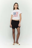 SSSTUFFF Baby USA T-shirt - White