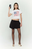 SSSTUFFF Baby USA T-shirt - White