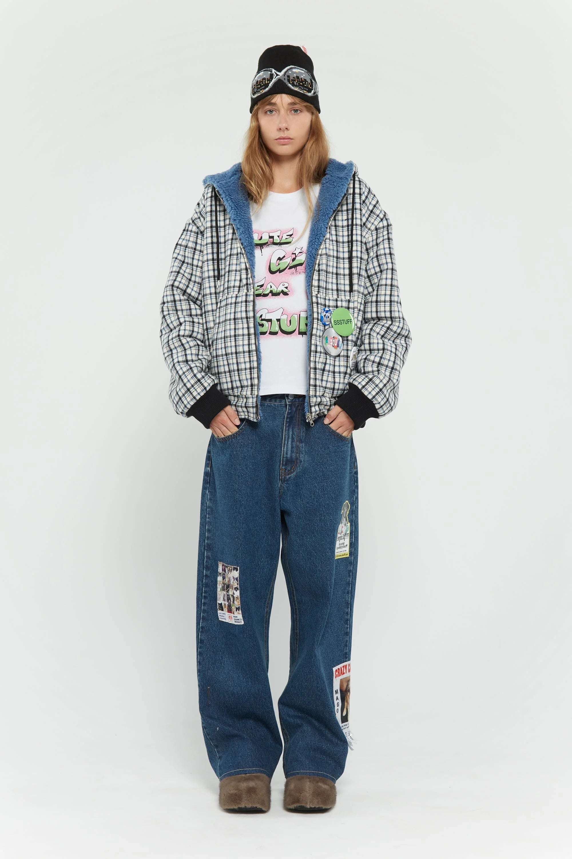 SSSTUFFF Ads Jeans - Denim
