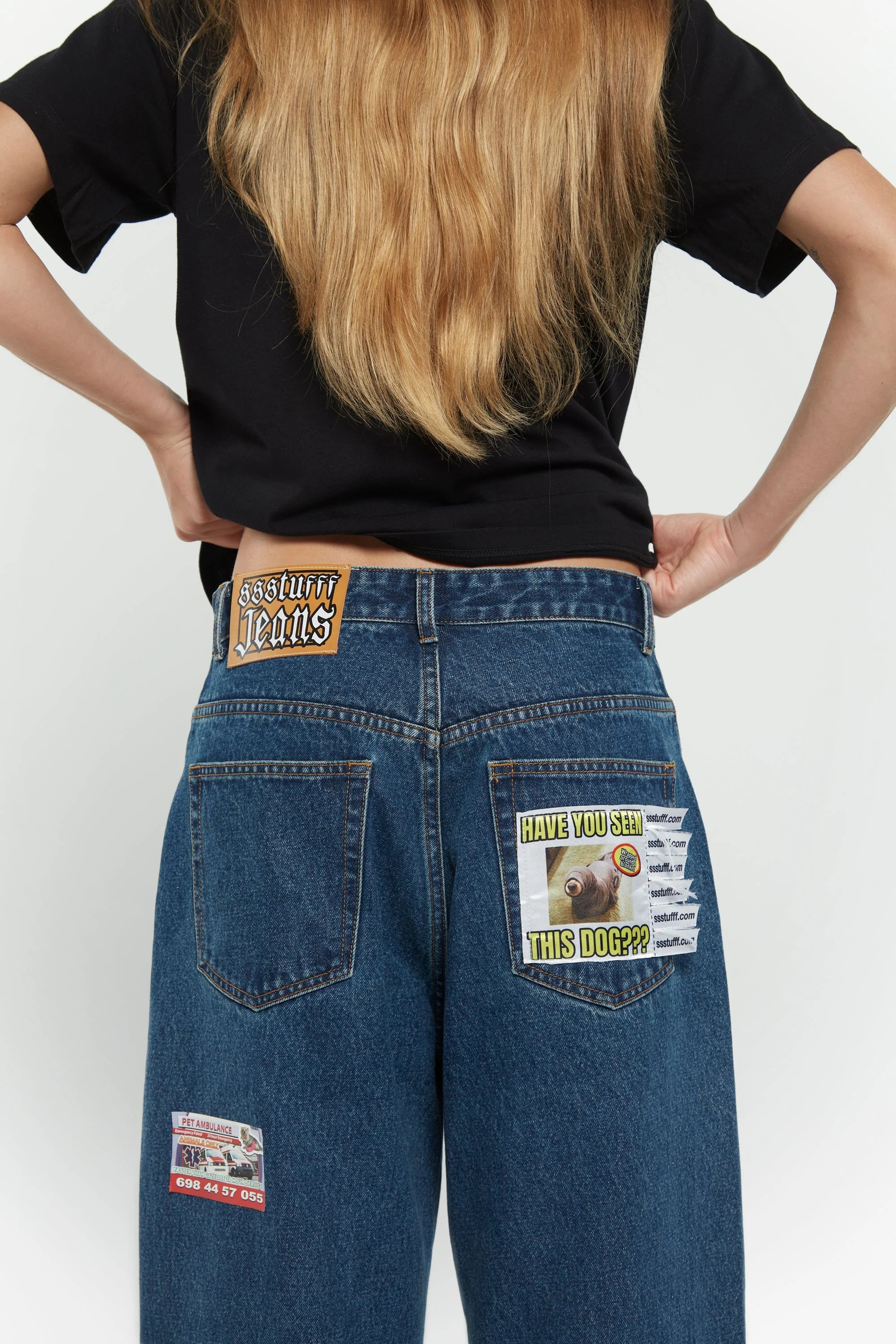 SSSTUFFF Ads Jeans - Denim