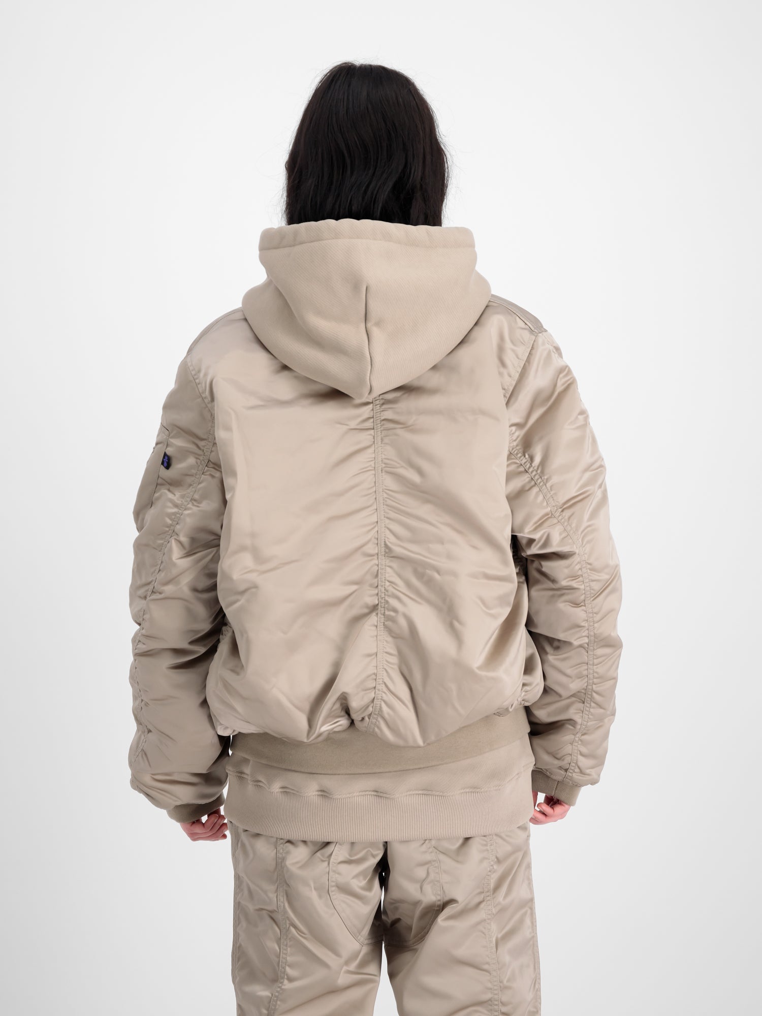 Alpha Industries UV MA-1 Bomber Jacket - Vintage Sand