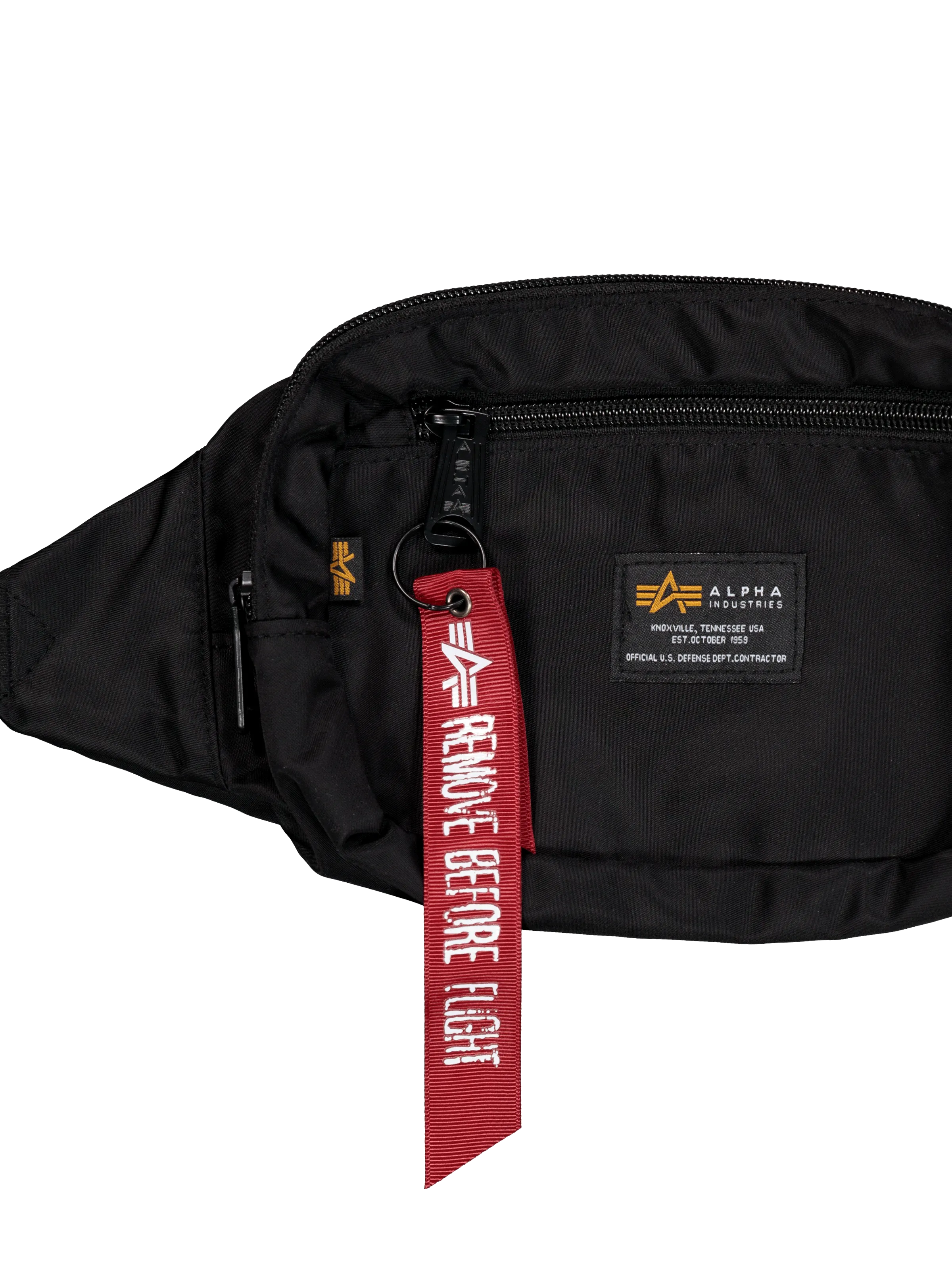 Alpha Industries Crew Waist Bag - Black