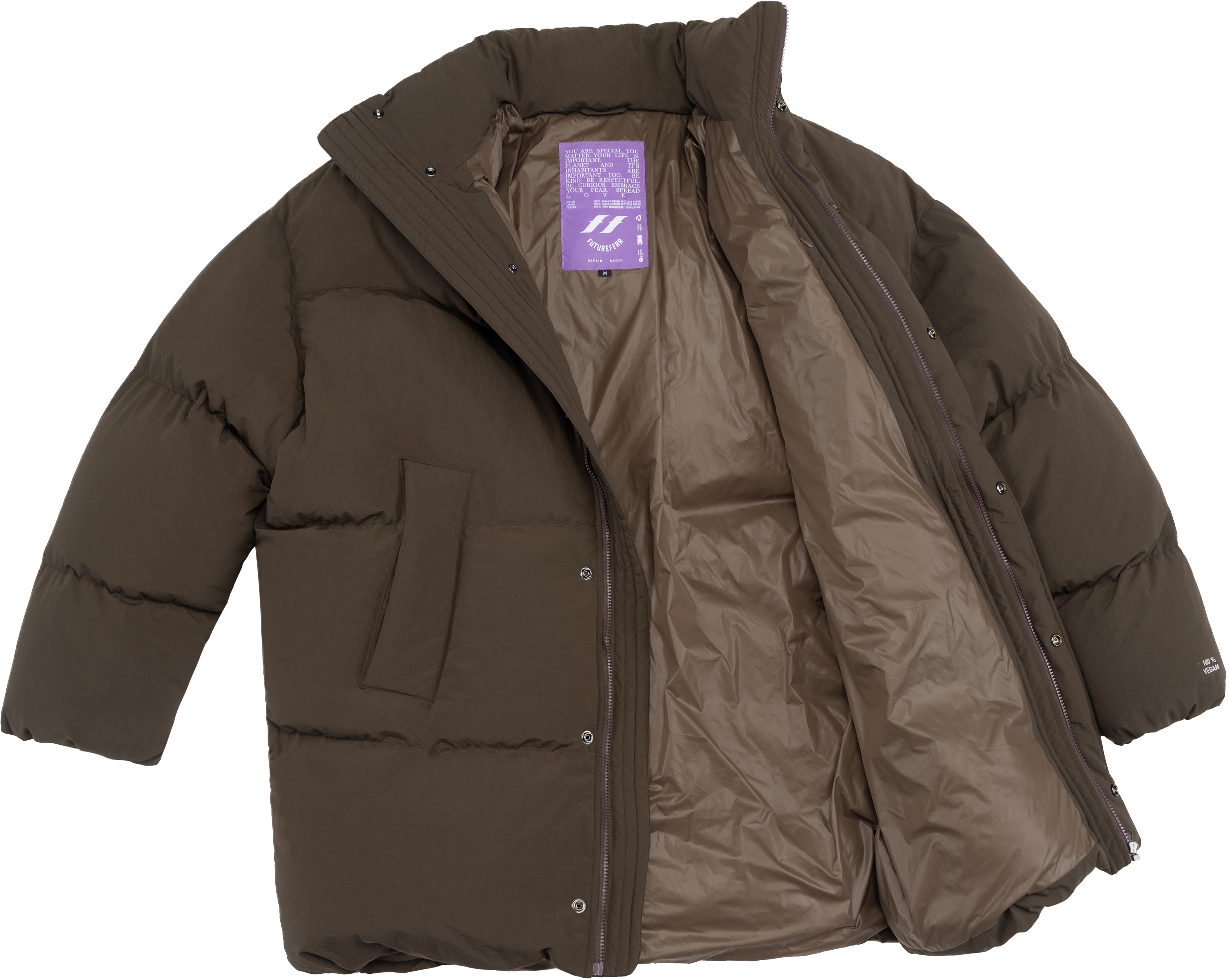 FutureFear FuturePuffer Maxi - Walnut Brown