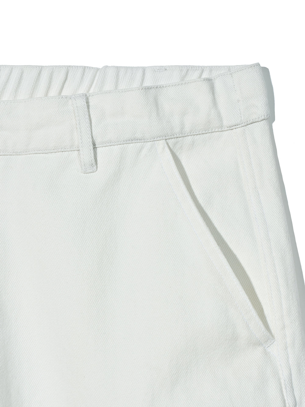 Partimento Bermuda Cargo Pants - Off White