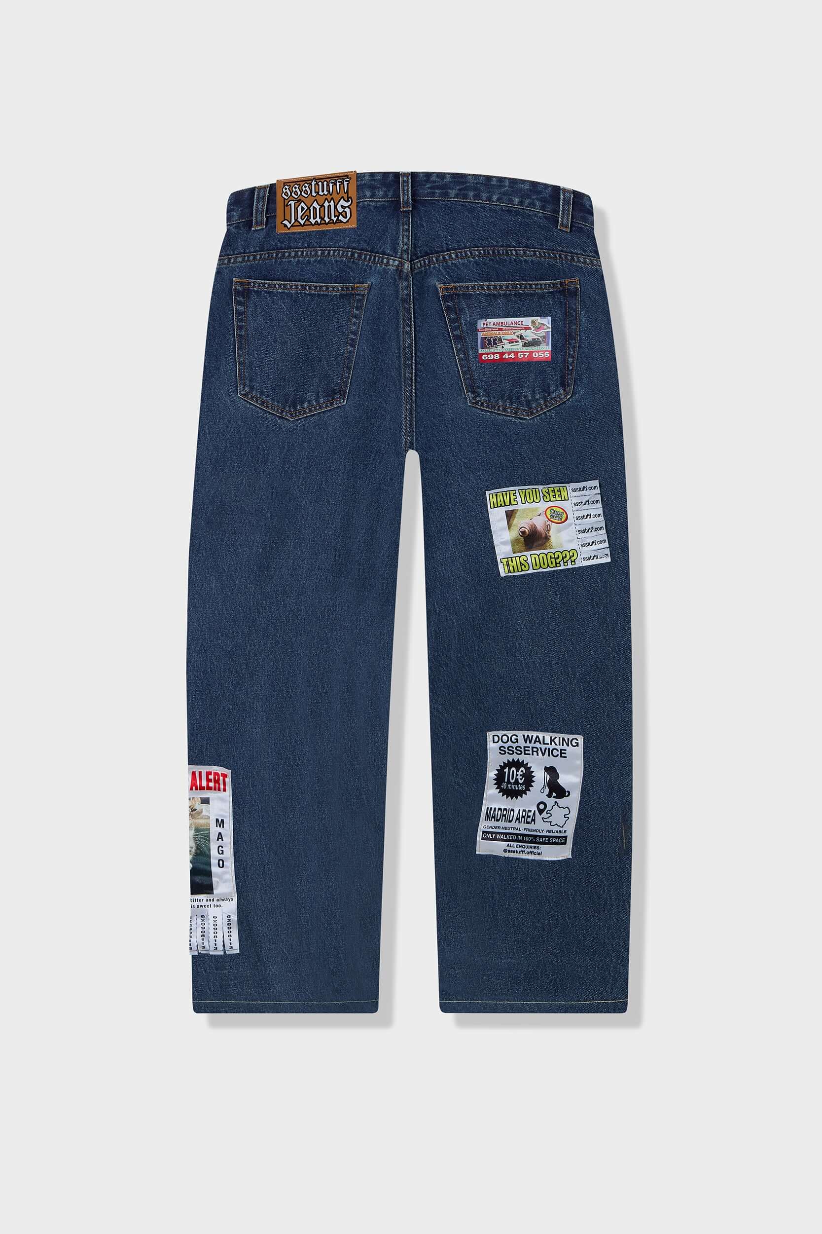 SSSTUFFF Ads Jeans - Denim