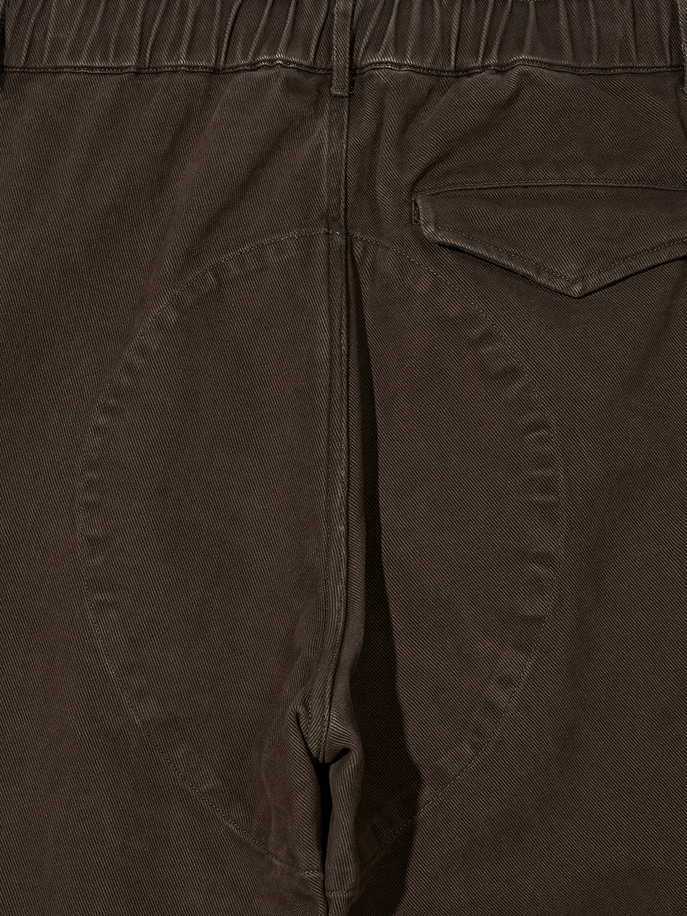 Partimento - VTG Washed Cargo Gaucho Pants Brown
