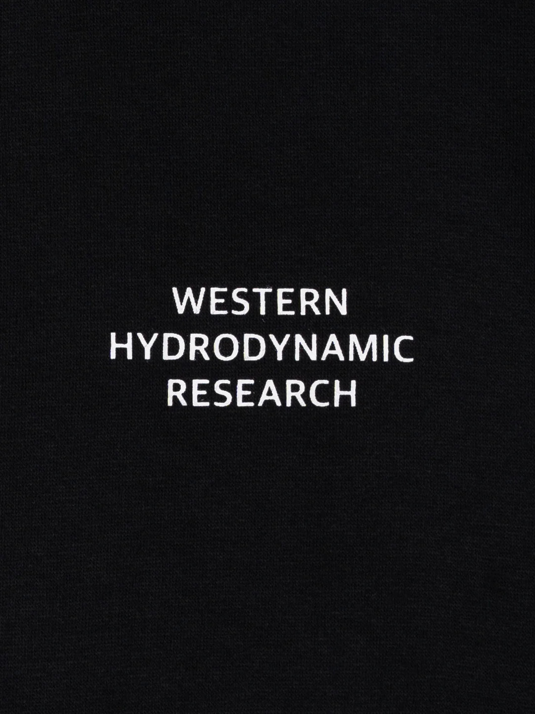 Space Available X Western Hydrodynamics Research Upcycled Logo Sweatshirt - Black