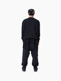 Space Available X Western Hydrodynamics Research Upcycled Logo Sweatshirt - Black