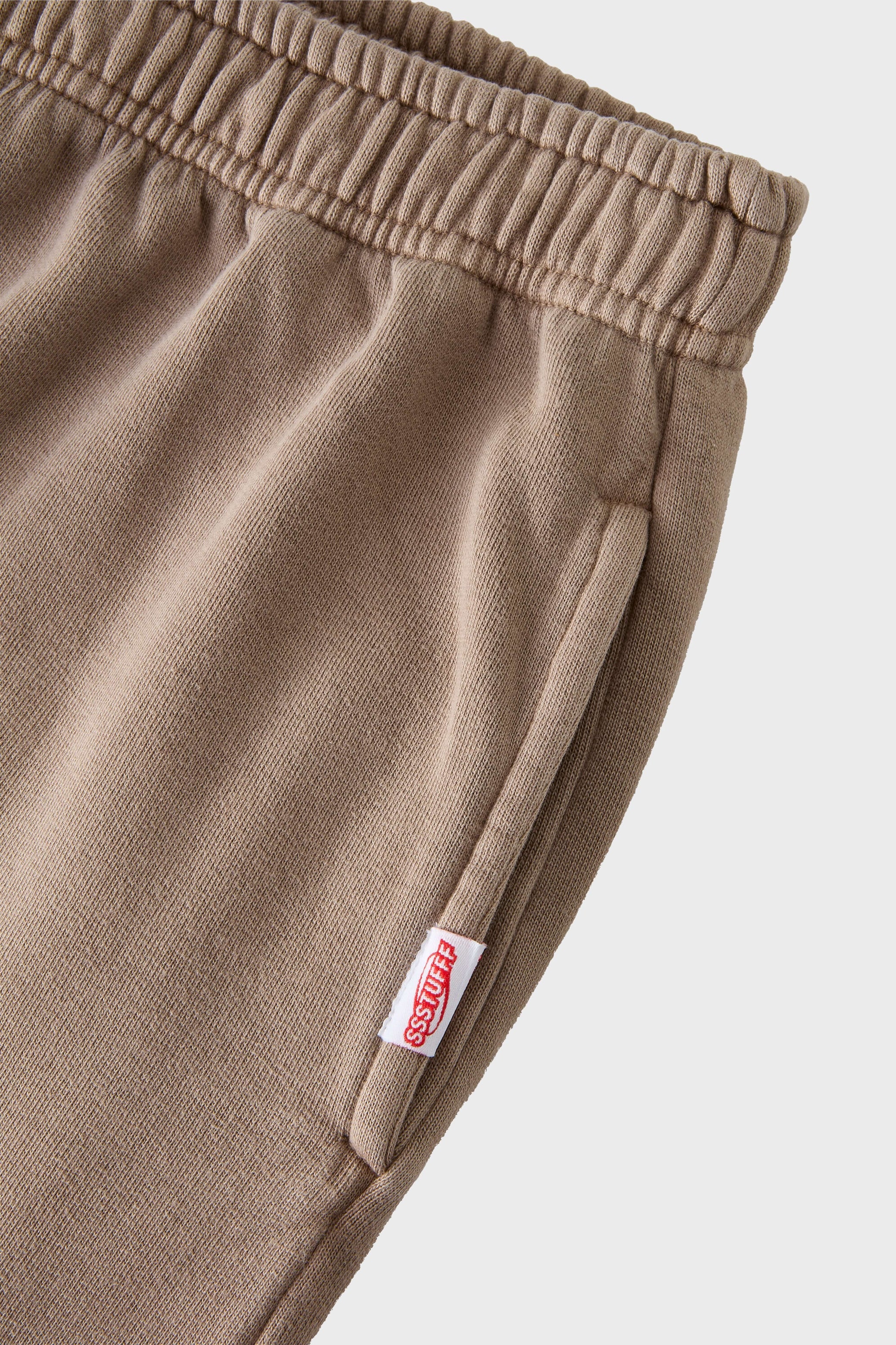 SSSTUFFF Mini Logo Sweatpants - Taupe