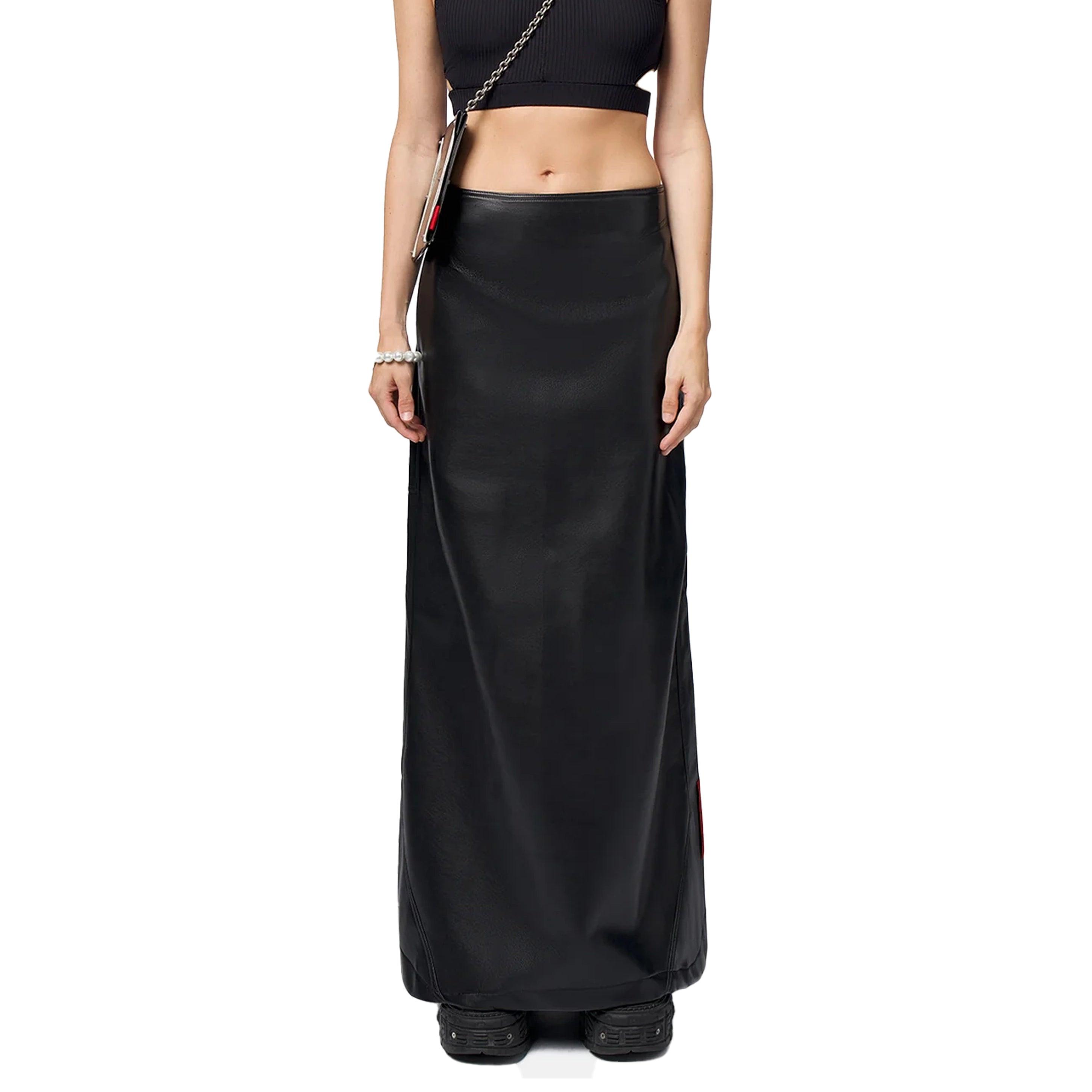 A Better Mistake Recycled Leather Skirt - SUPERCONSCIOUS BERLIN
