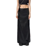 A Better Mistake Recycled Leather Skirt - SUPERCONSCIOUS BERLIN