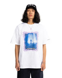 POSHBRAIN CONTEMPT TEE - WHITE