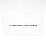 POSHBRAIN CONTEMPT TEE - WHITE