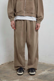 SSSTUFFF Mini Logo Sweatpants - Taupe