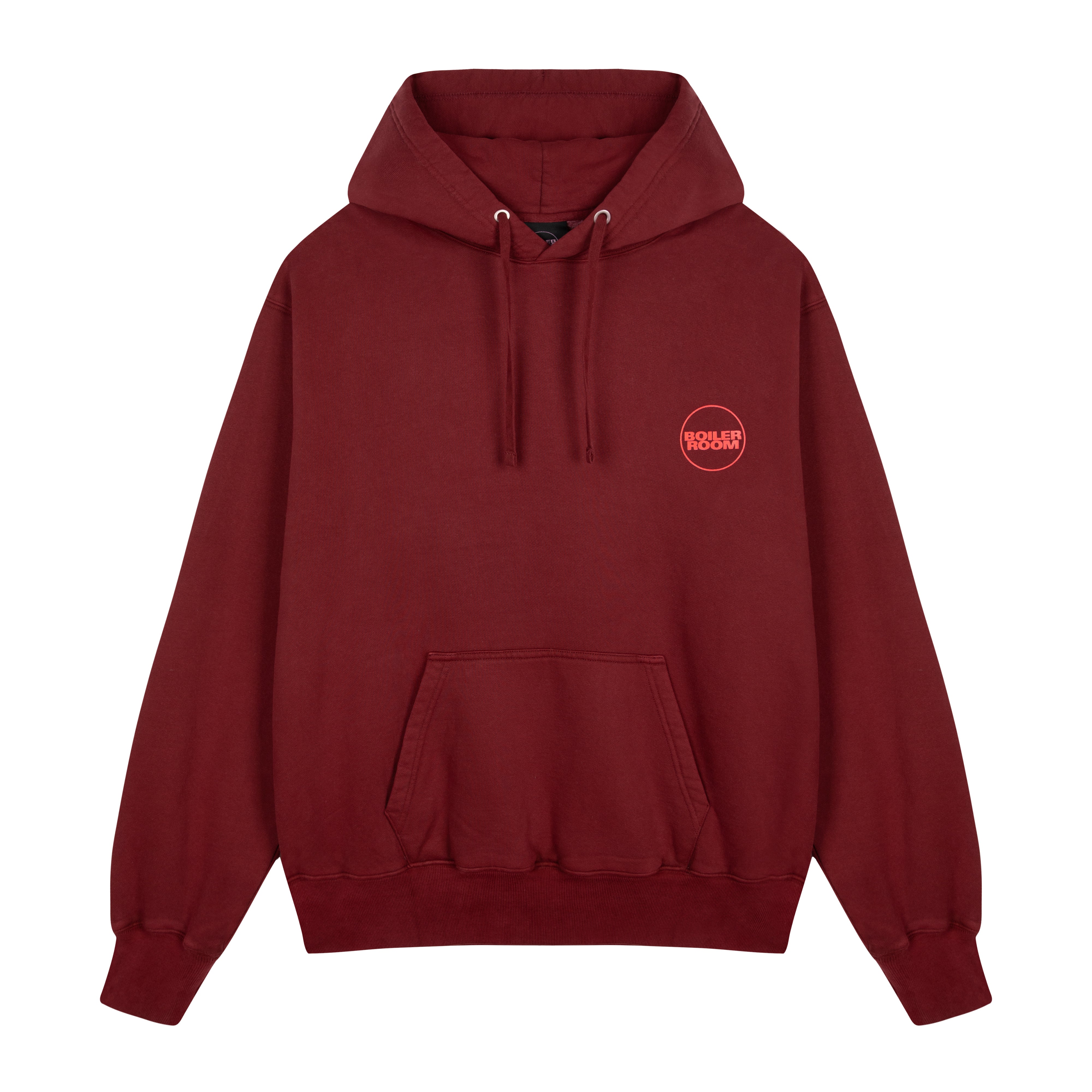 BOILER ROOM CORE HOODY GARMENT DYE
