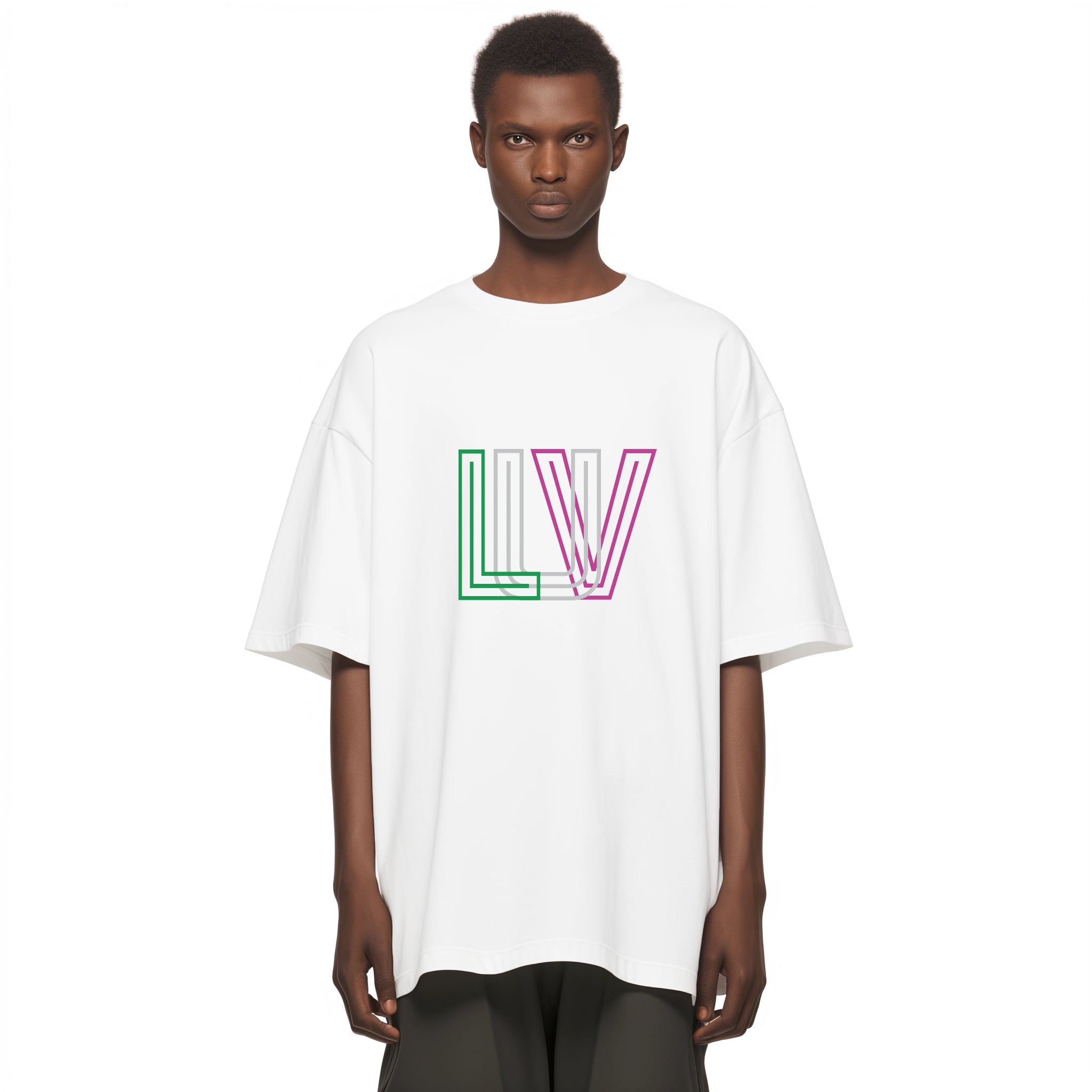 Lost Utopian Visions LUV Line T-Shirt - White