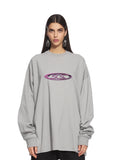 Superconscious Y2K Longsleeve Grey Melange