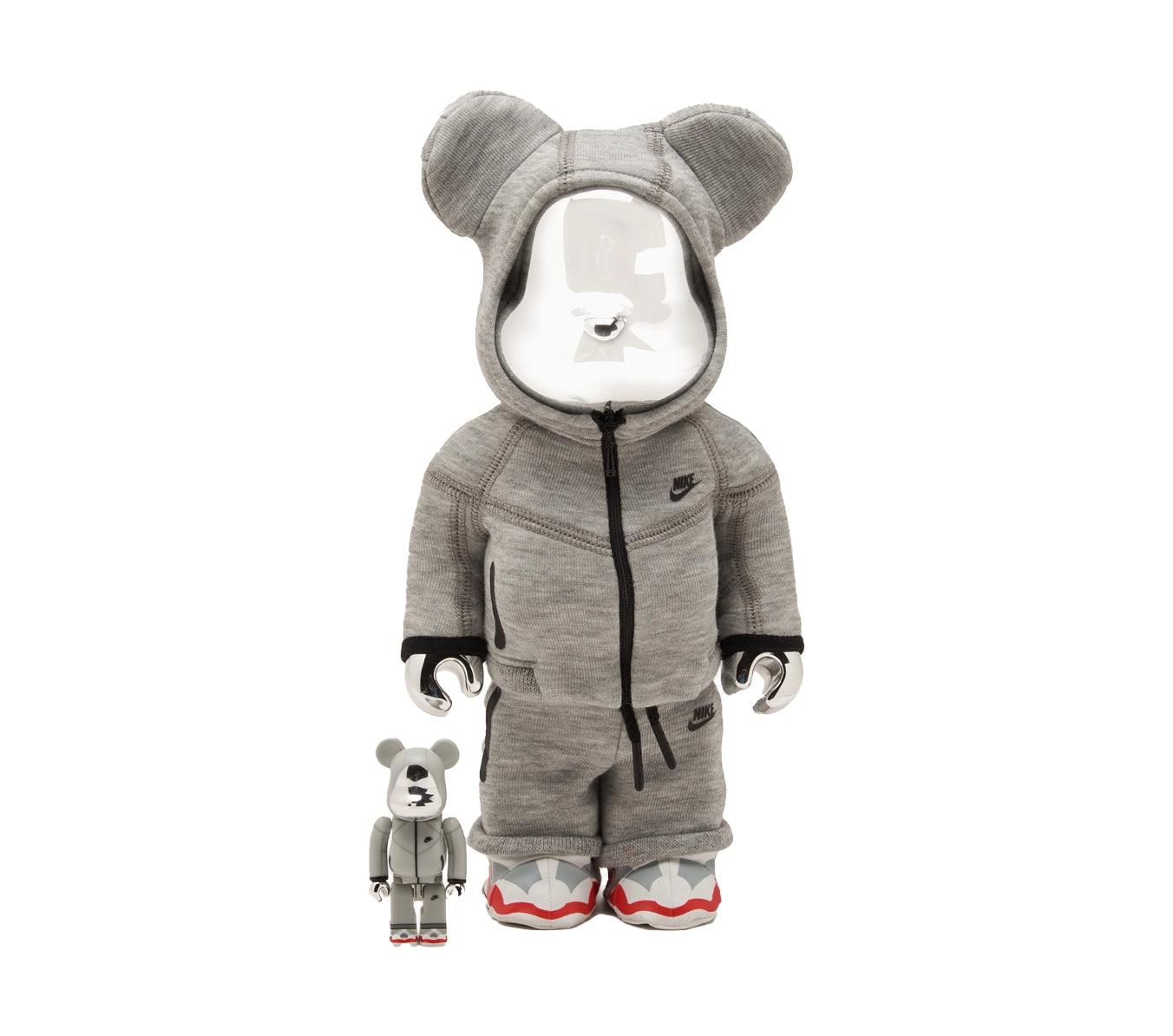 Medicom BE@RBRICK 100%+400% Nike Tech Fleece N98