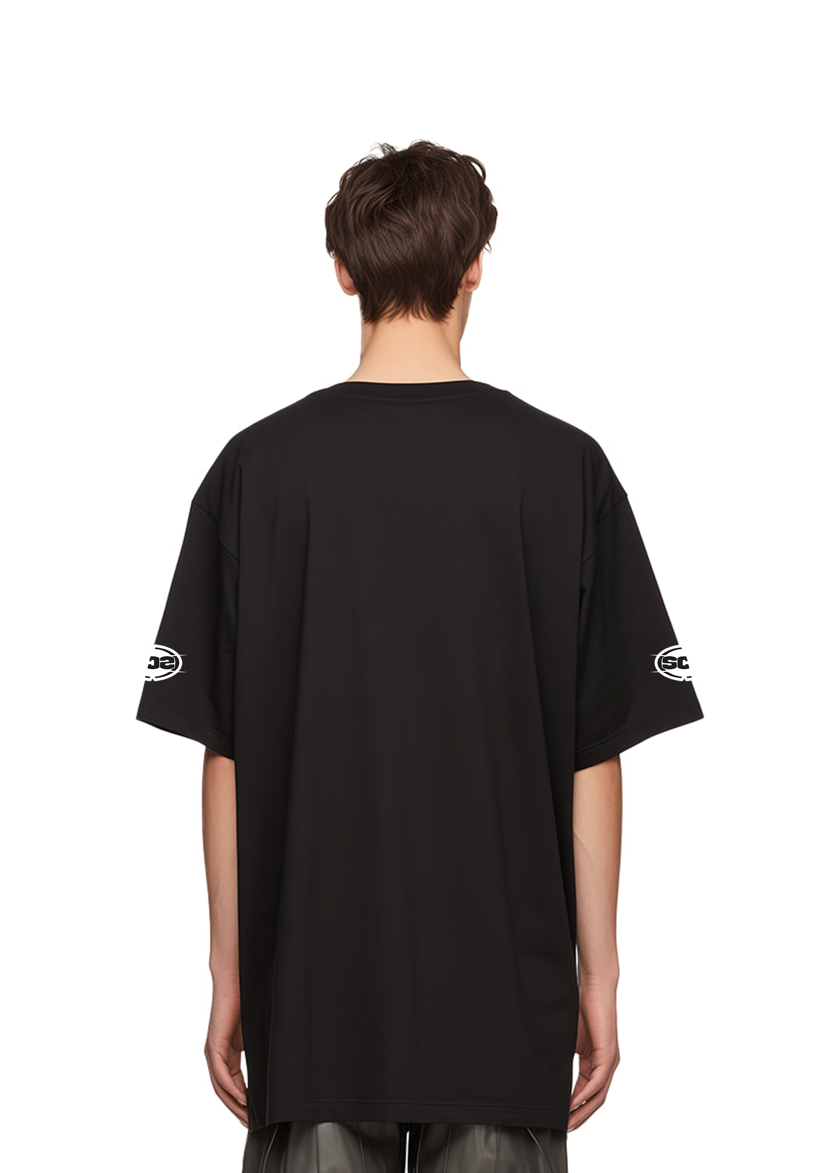 Superconscious OVAL S T-Shirt Black