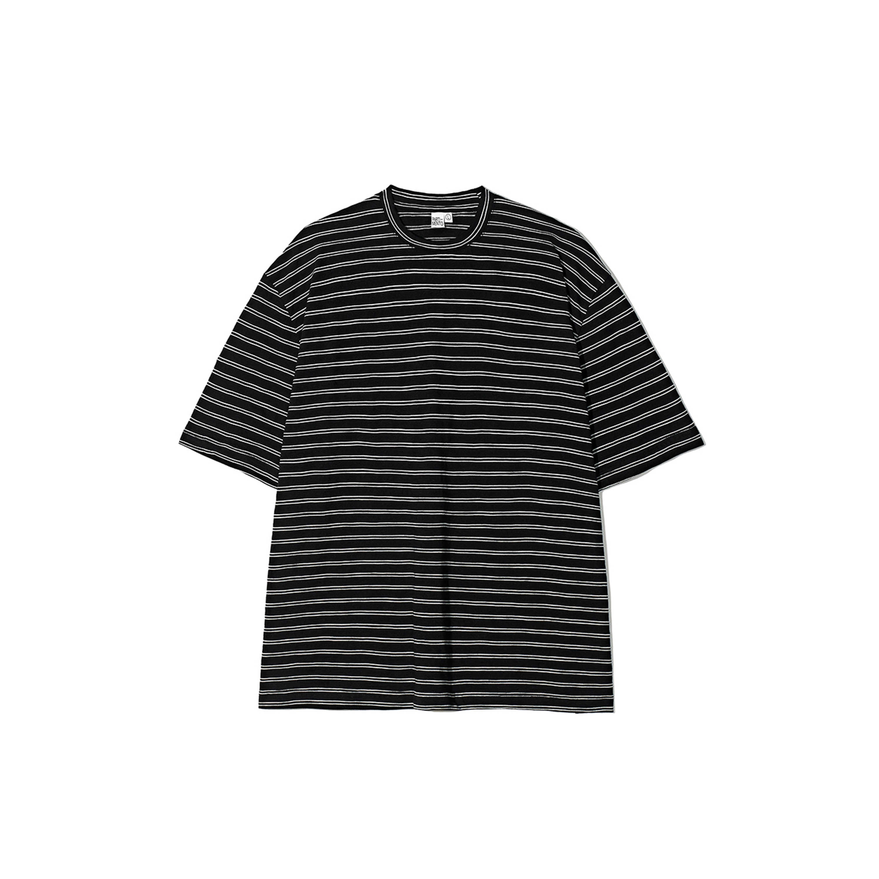 Partimento 90's Stripe Tee - Black