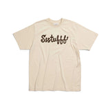 SSSTUFFF Cream Letters Tee - Beige