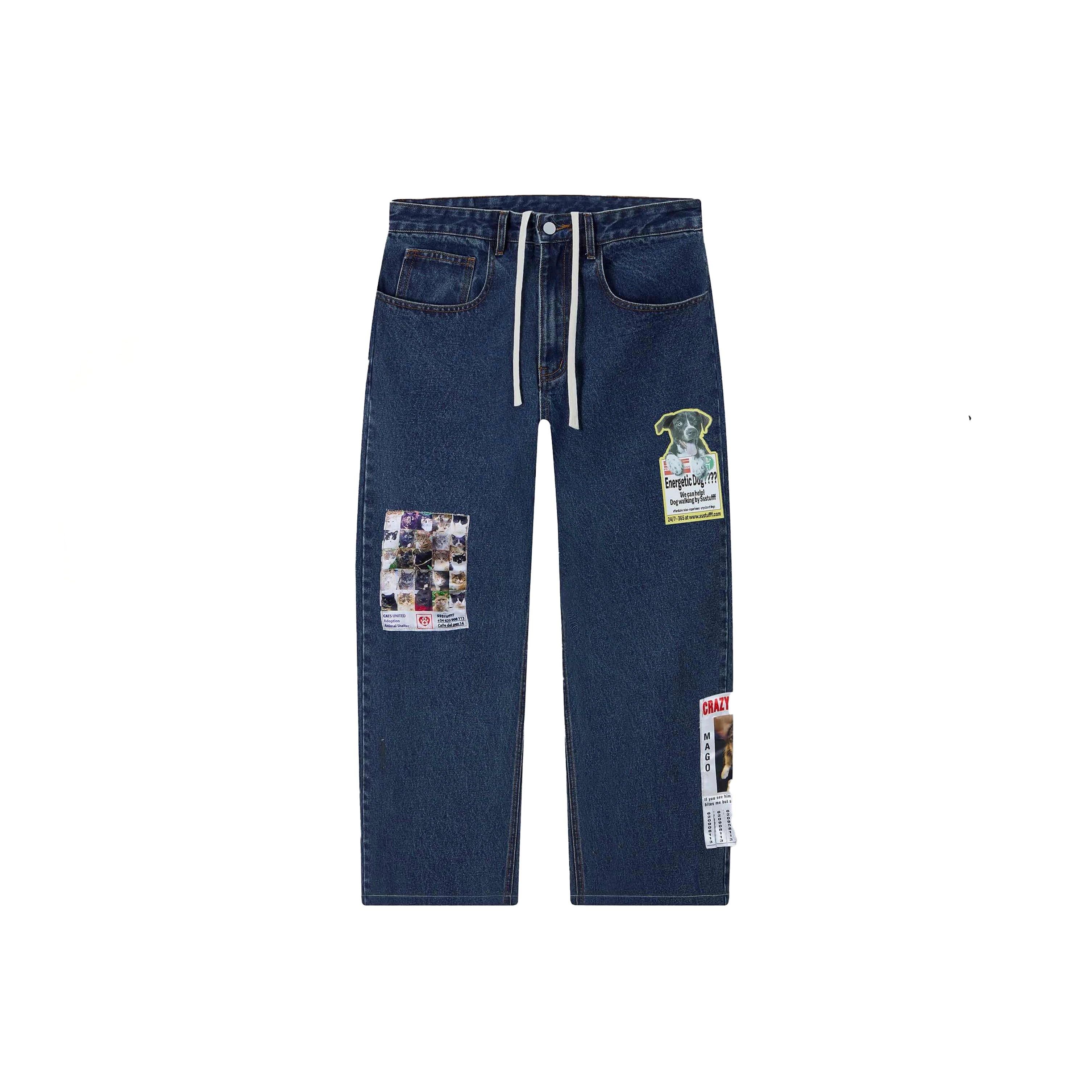 SSSTUFFF Ads Jeans - Denim