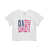 SSSTUFFF Baby USA T-shirt - White