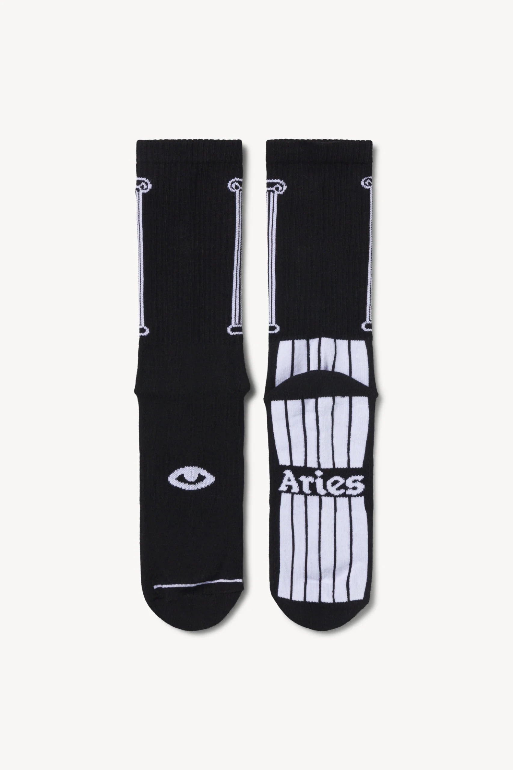 Aries Arise Column Sock - Black