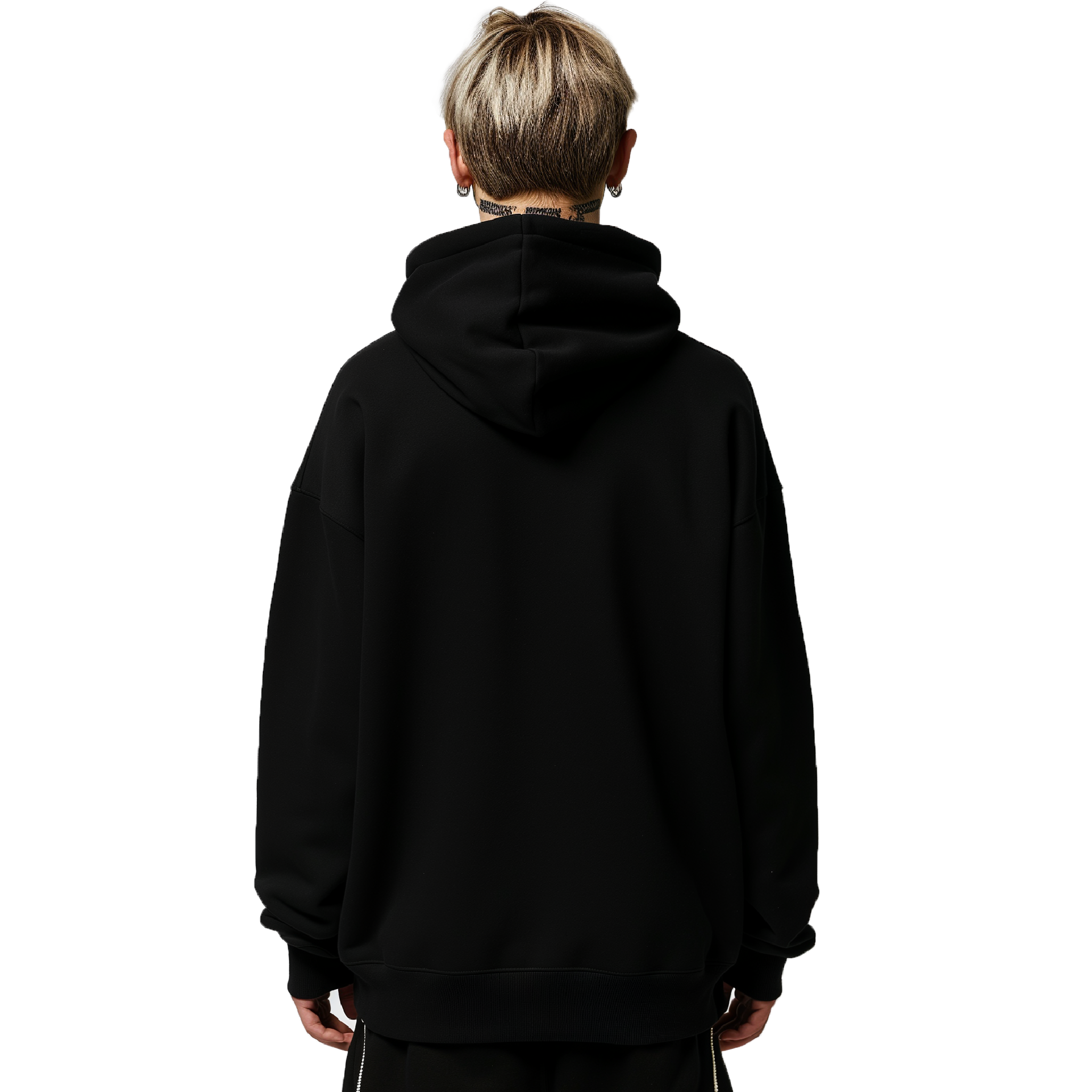 Superconscious Logo Hoodie - Black/Liquid Metal