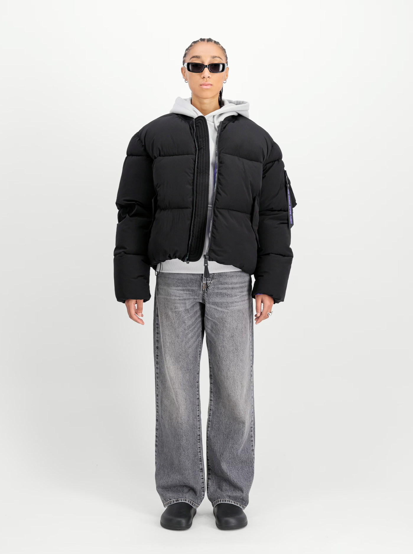 Alpha Industries MA-1 Puffer UV - Black