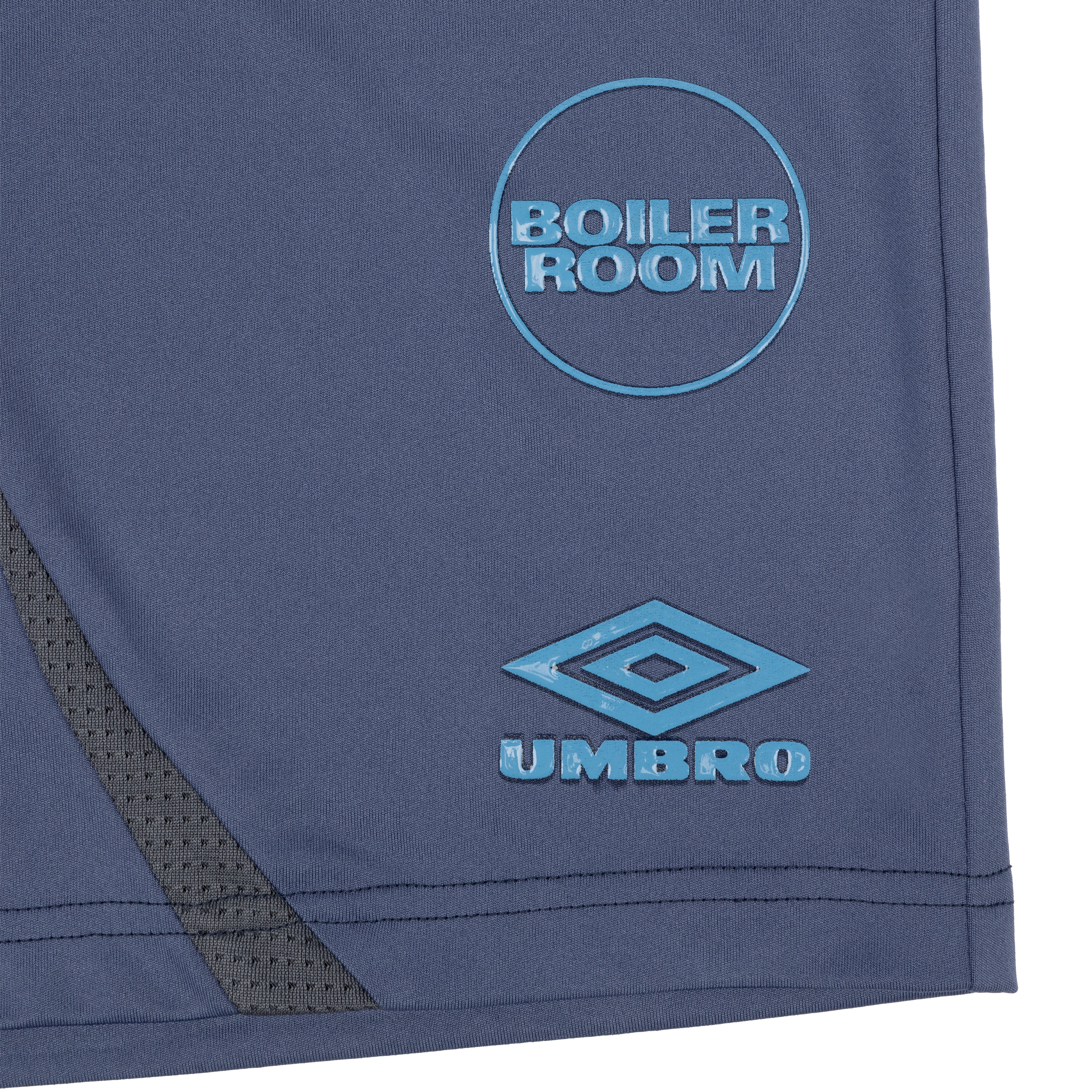 BOILER ROOM x UMBRO FOOTBALL SHORTS BLUE