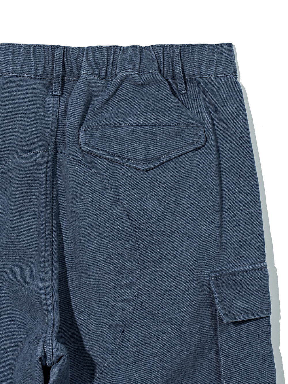 Partimento - VTG Washed Cargo Gaucho Pants Blue
