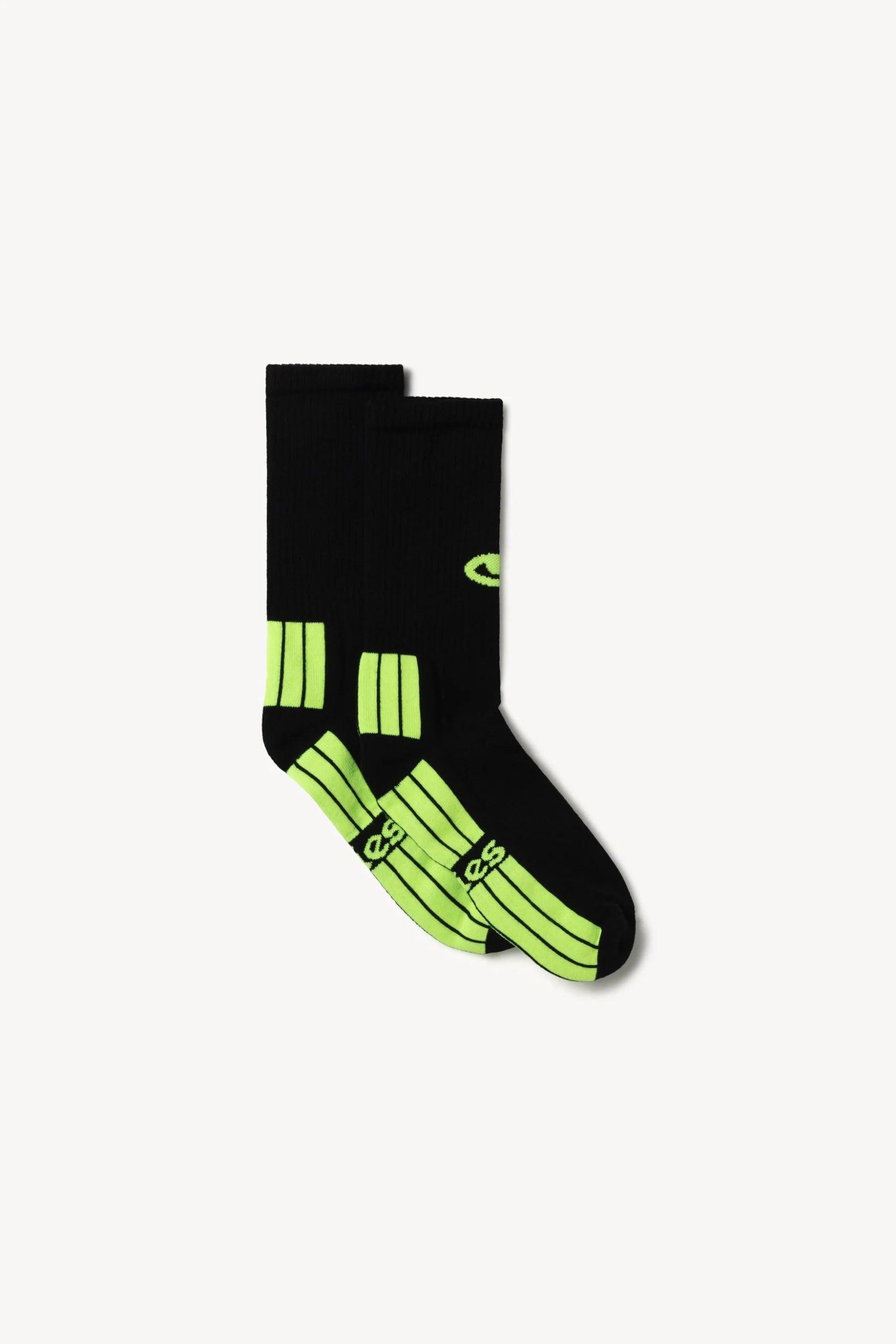 Aries Arise Eye Sock - Black - Socks