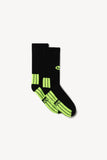 Aries Arise Eye Sock - Black - Socks