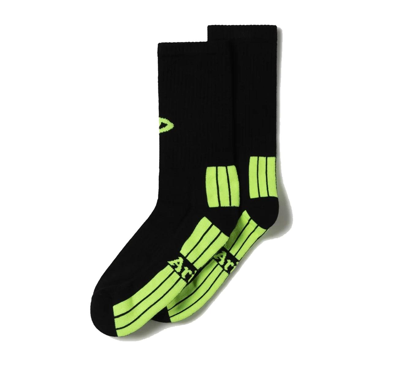 Aries Arise Eye Sock - Black - Socks