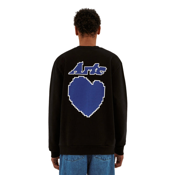 Arte Antwerp Cohen Back Heart Sweatshirt - Black