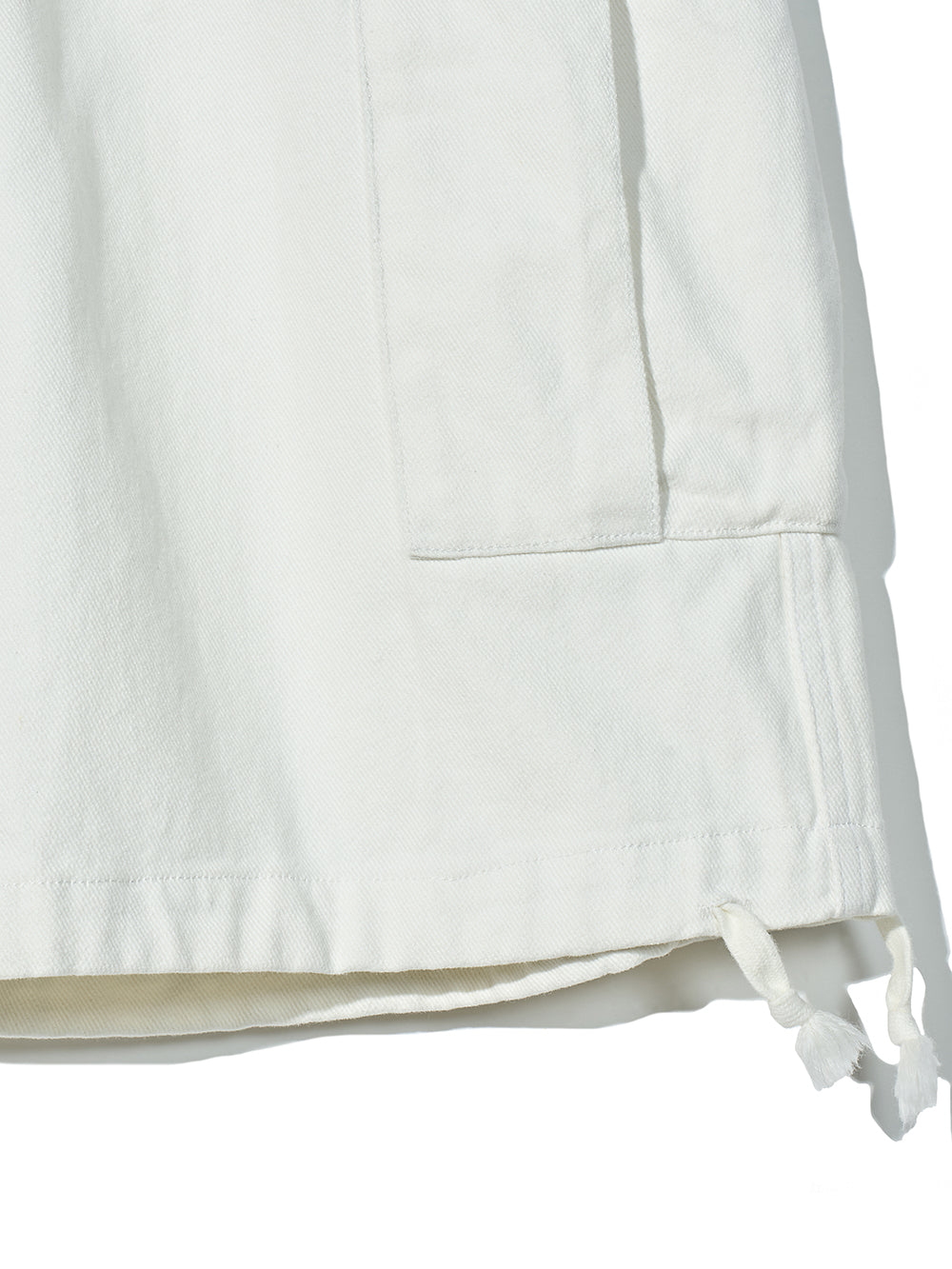 Partimento Bermuda Cargo Pants - Off White