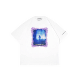 POSHBRAIN CONTEMPT TEE - WHITE