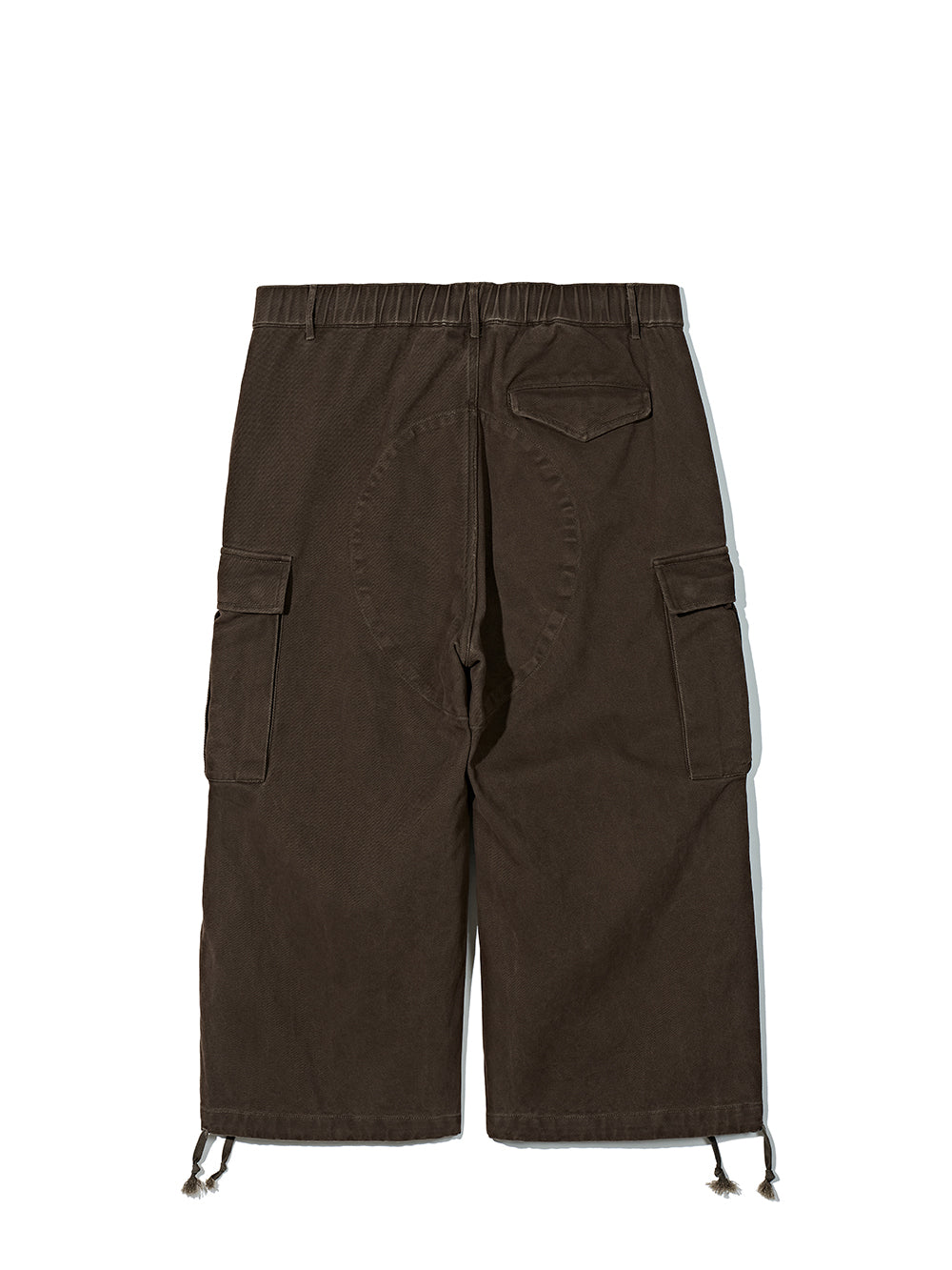 Partimento - VTG Washed Cargo Gaucho Pants Brown