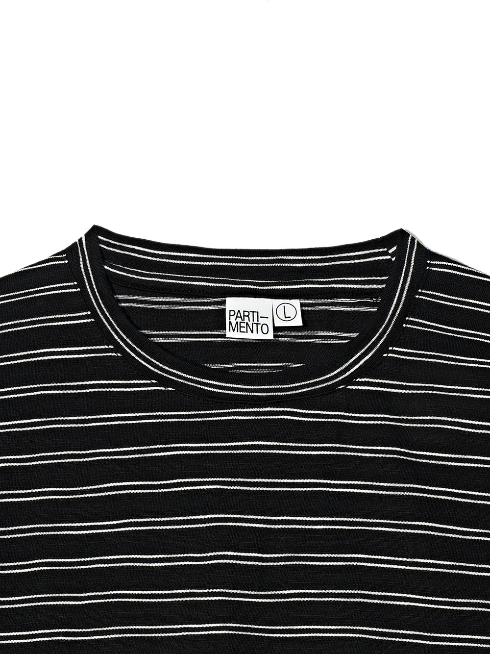 Partimento 90's Stripe Tee - Black