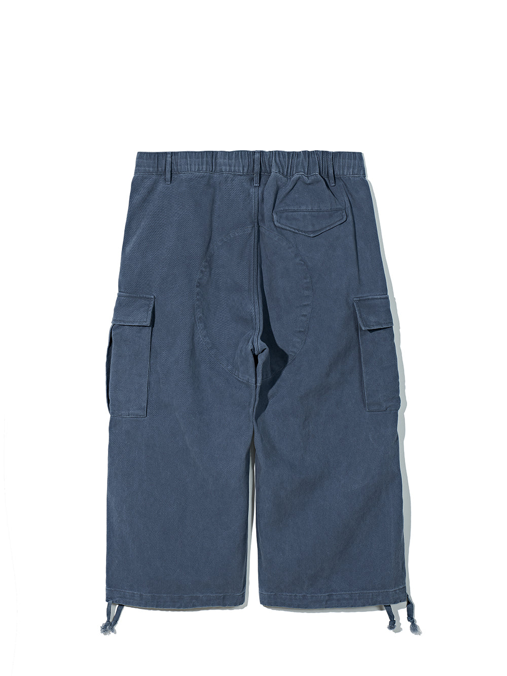 Partimento - VTG Washed Cargo Gaucho Pants Blue