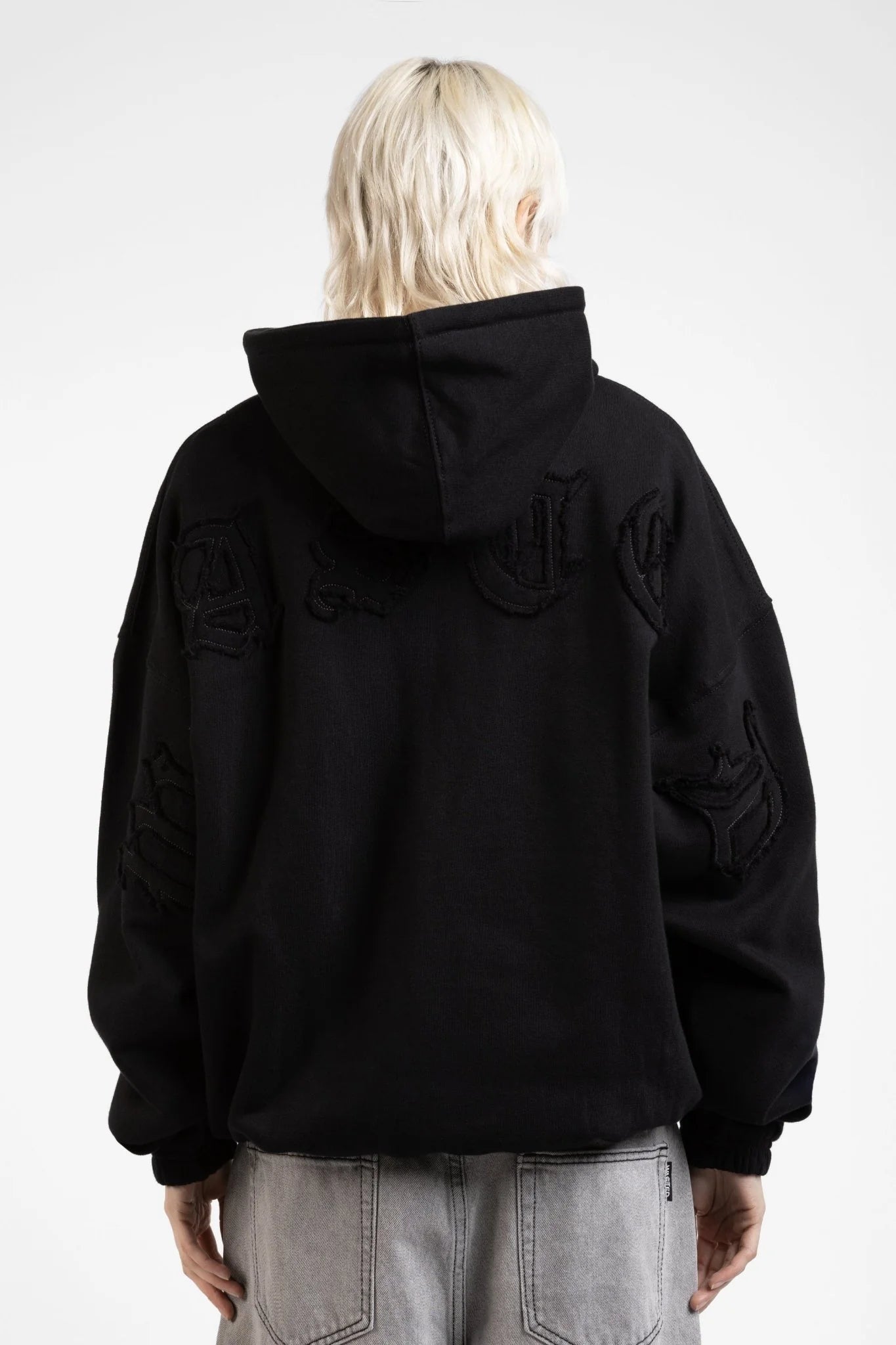 Wasted Paris Yard Boxy Hoodie - Black