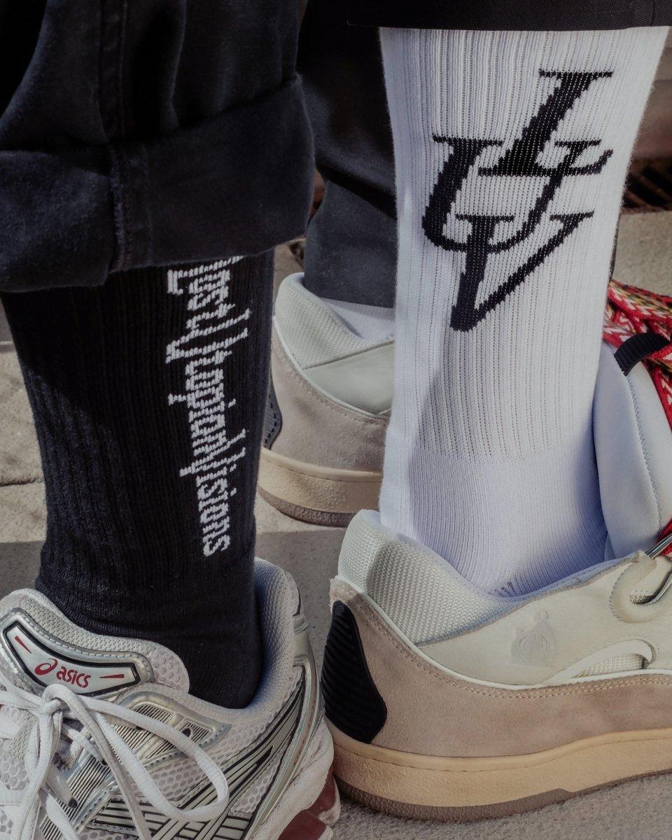 Lost Utopian Visions LUV Mars socks - White - SUPERCONSCIOUS BERLIN