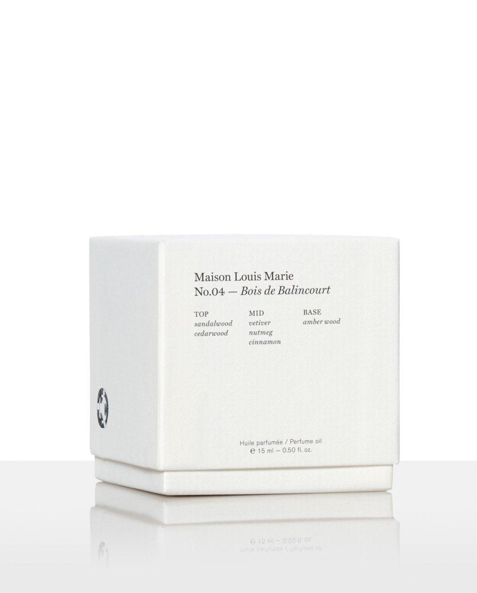 Maison Louis Marie No.04 Bois de Balincourt - Perfume Oil 0,5 Oz - SUPERCONSCIOUS BERLIN