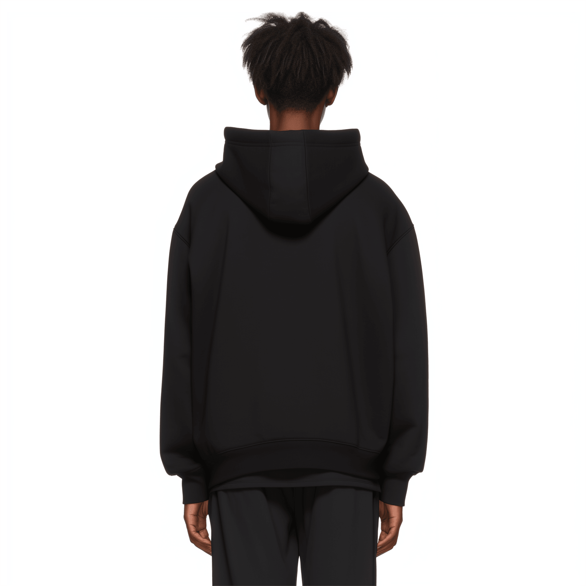 Superconscious Oversized Organic Hoodie - Black - SUPERCONSCIOUS BERLIN