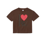 Partimento I Love PW SS T-shirt - Brown