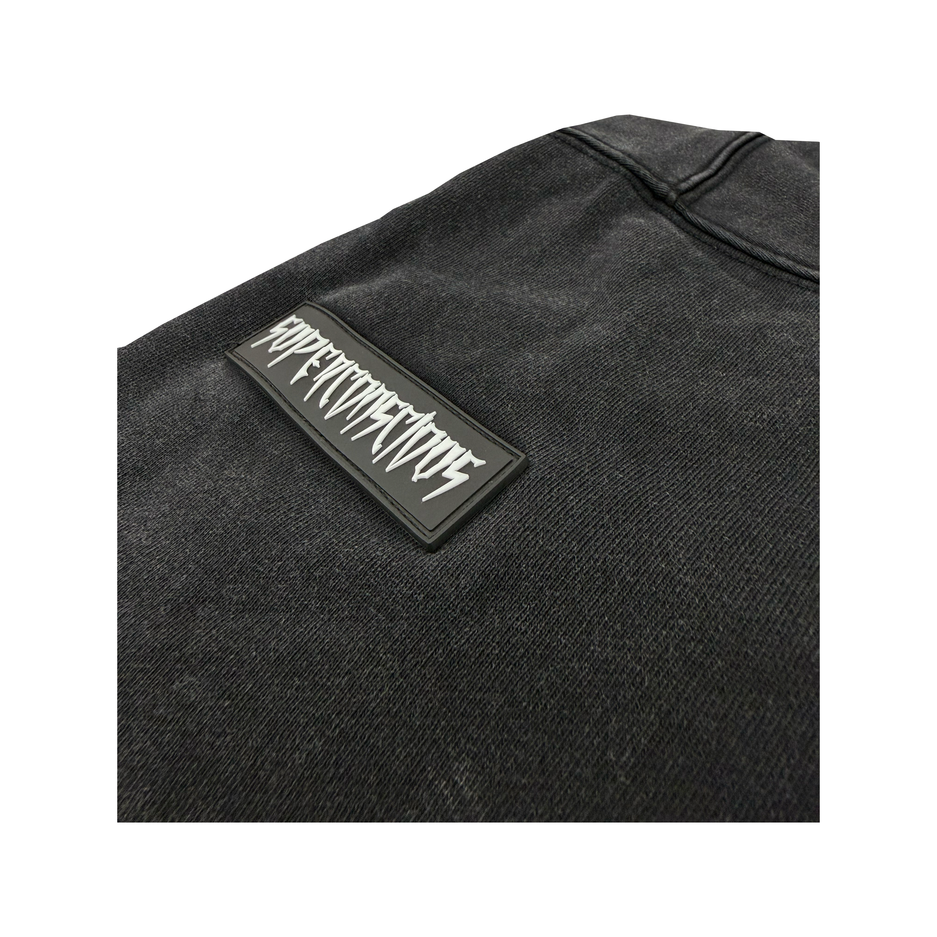 S Logo Sweatshirt Washed Black