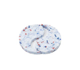Space available Dualism Recycled Plastic Coasters Set of 4 - White/Multi - SUPERCONSCIOUS BERLIN