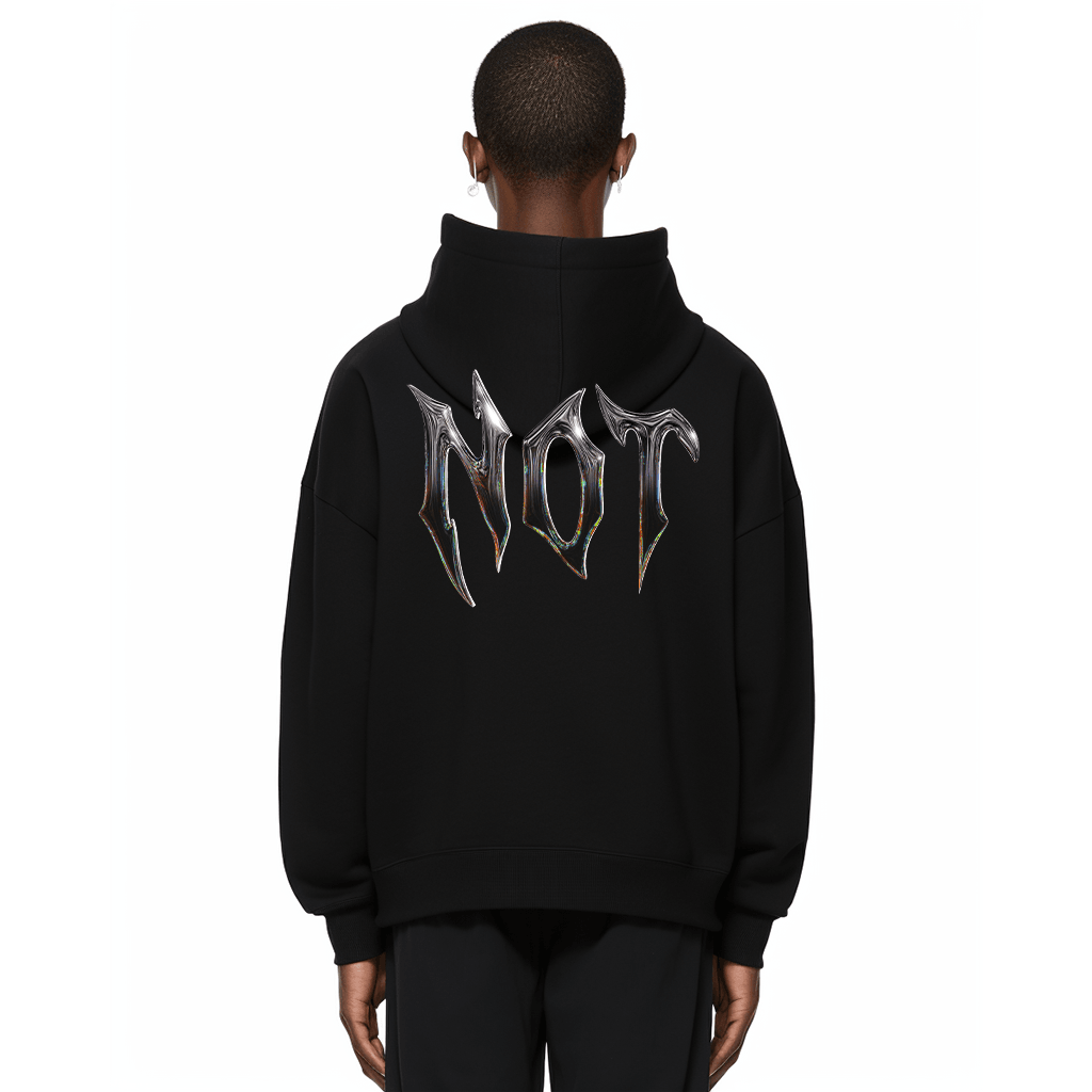 Superconscious NOT Hoodie - Black / Metal - Sweatshirts