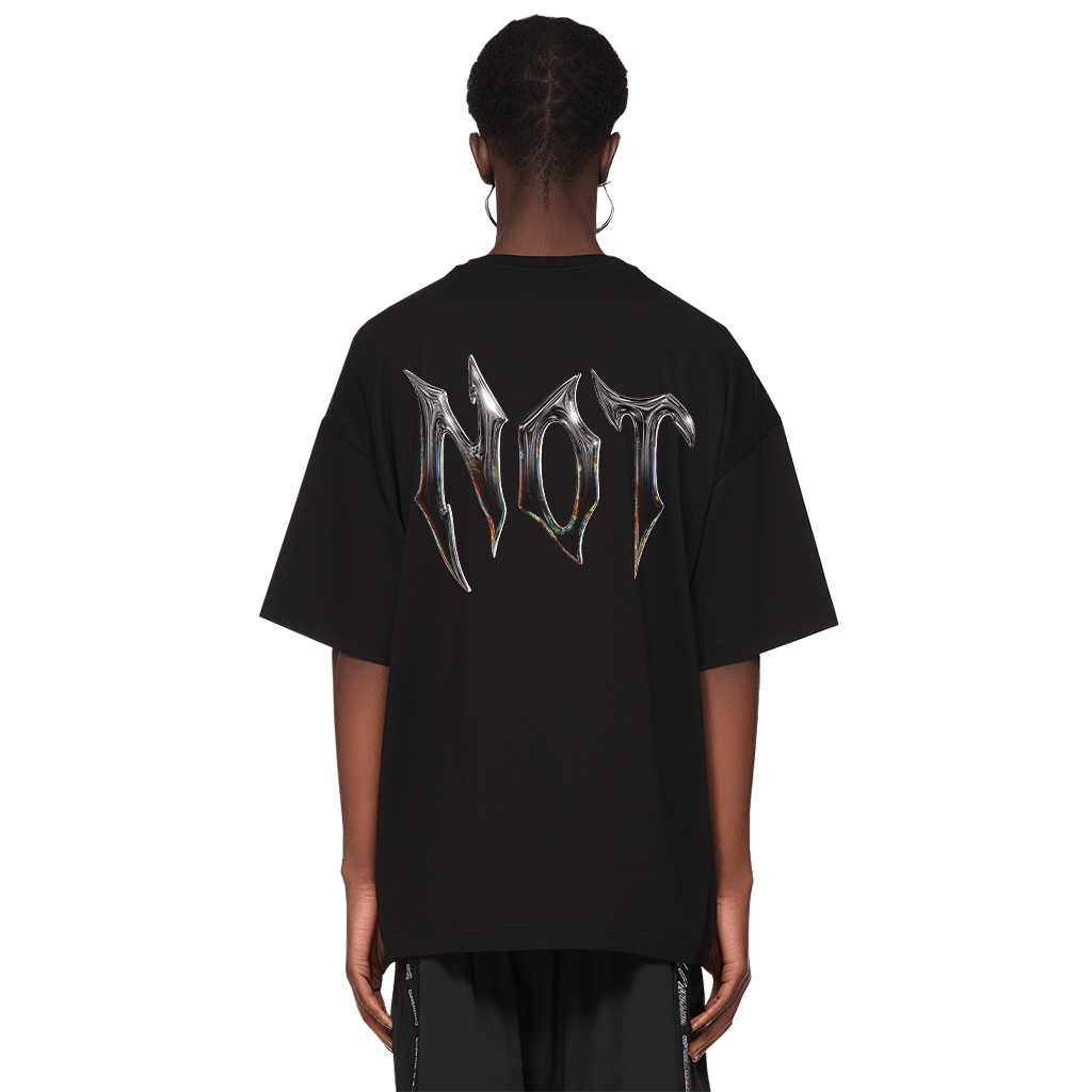 Superconscious NOT T-Shirt - Black / Metal - T-Shirts